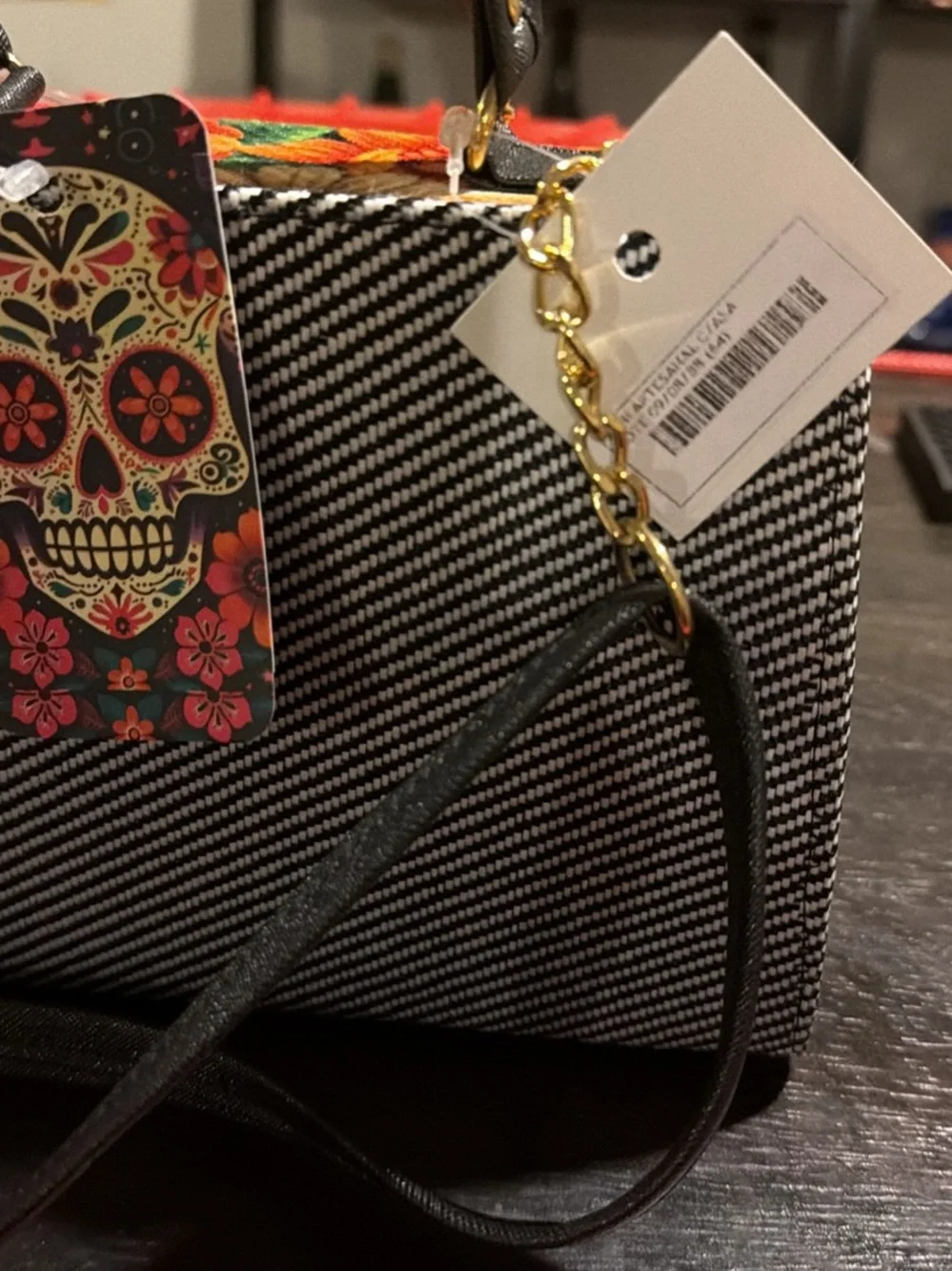 Multicolor Floral Tote Handbag